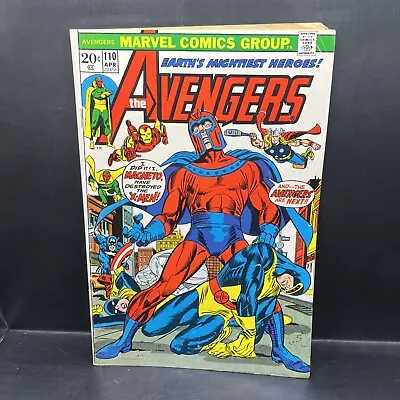 Buy Avengers #110 Magneto Cover Key F+/FVF X-men 1st Print Thor Iron Man (A39)(38) • 18.18£