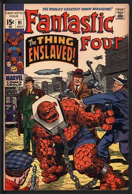 Buy Fantastic Four #91 6.5 // 1st App Torgo Marvel Comics 1969 • 39.59£