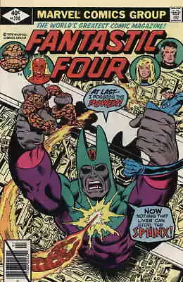 Buy Fantastic Four (Vol. 1) #208 FN; Marvel | Sphinx - Marv Wolfman - Sal Buscema - • 7.02£