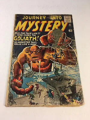 Buy Journey Into Mystery #63 1960 Atlas Gd • 78.83£