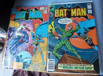 Buy Lot Of 2 DC Batman Comics #317 & #326 • 12.60£