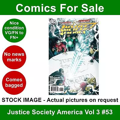 Buy DC Justice Society America Vol 3 #53 Comic - VG/FN+ 01 Sep 2011 • 3.99£