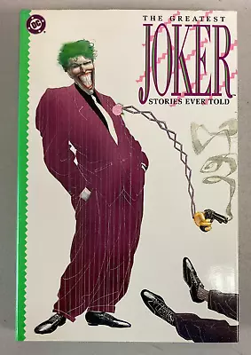 Buy The Greatest Joker Stories Ever Told HC (1988) 1st Printing Batman DC Comics • 12.06£