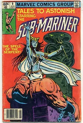 Buy 1980 Tales To Astonish #9 Starring  Sub-mariner  Spell Of The Serpent • 1.58£