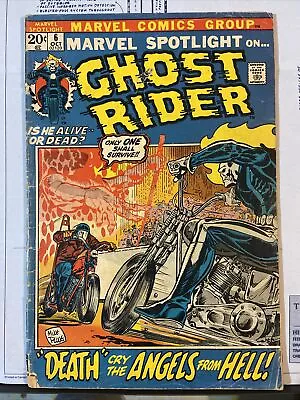 Buy Marvel Spotlight #6 On Ghost Rider (1972) 2nd Full Appearance Of Ghost Rider • 24.02£