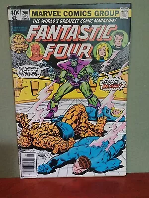 Buy Fantastic Four #206 (1979) 1st App Empress R'Kill   4.5 • 3.43£