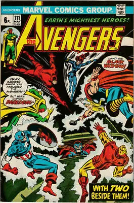 Buy Avengers (1963) # 111 UK Price (5.0-VGF) Black Widow Joins The Avengers 1973 • 18£