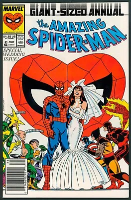 Buy Amazing Spider-Man Annual 21 NM 9.4 Marvel 1987 • 51.93£