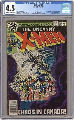 Buy Uncanny X-Men #120 CGC 4.5 1979 4254485008 1st App. Alpha Flight (cameo) • 102.78£