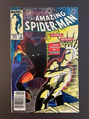 Buy AMAZING SPIDER-MAN #256 ( Marvel 1984) Newsstand Ed, 1st App Puma, Gemini Mailer • 3.98£