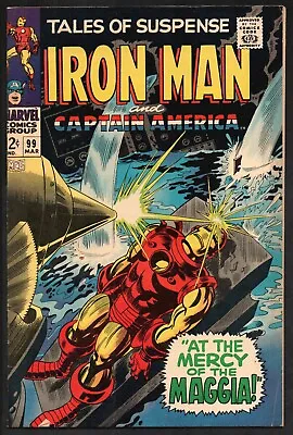 Buy Tales Of Suspense Iron Man And Captain America #99 (1968) Silver Age Final Issue • 39.52£