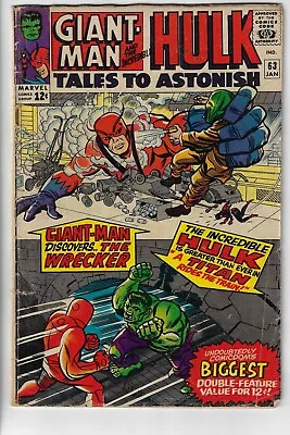 Buy Tales To Astonish 63 Silver Age Marvel Comic Book Key Issue • 49.08£