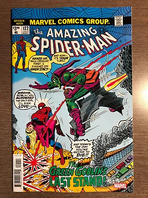 Buy AMAZING SPIDER-MAN #122 - FACSIMILE EDITION - MARVEL (2023) Death Green Goblin • 3.69£