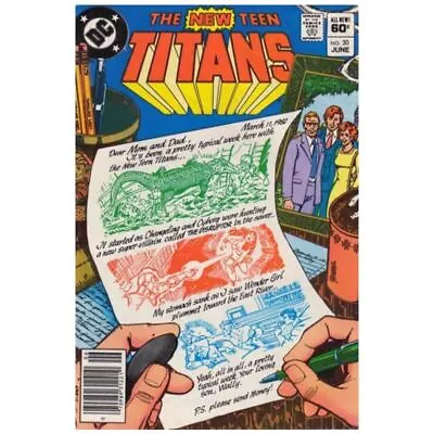 Buy New Teen Titans (1980 Series) #20 Newsstand In VF Minus Condition. DC Comics [w/ • 4.32£