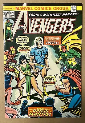 Buy Avengers #123 VF/NM 1974 Mantis • 35.58£