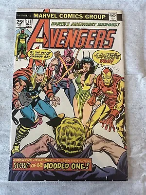 Buy Avengers #133 (1975) THOR - IRONMAN - HAWKEYE • 9.49£