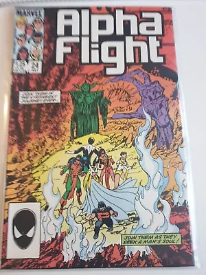 Buy Alpha Flight #24 Marvel Comics Jul 1985 John Byrne Rare Vf+ • 2.99£