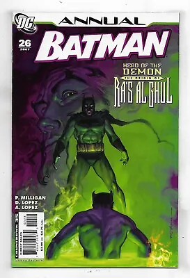 Buy Batman 2007 Annual #26 Very Fine • 3.15£