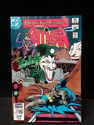 Buy Detective Comics #532 (Classic Joker Train Cover) DC Comics 1983 • 30.37£