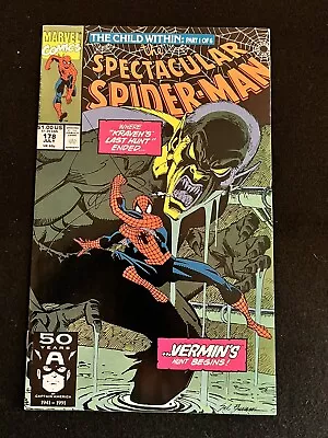 Buy The Spectacular Spider-Man #178 Vermin 1991 The Child Within Marvel B • 2.79£