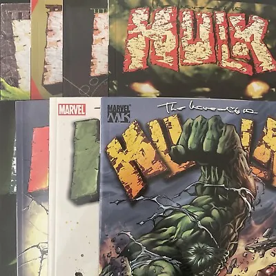 Buy The Incredible Hulk Vol 1 2 3 4 5 6 7 8 Complete Bruce Jones Run Lot Of 8 TPB • 189.20£