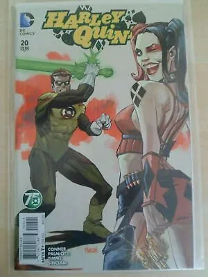 Buy Harley Quinn Issue 20   First Print  Green Lantern Variant - 2015 Conner • 5.79£