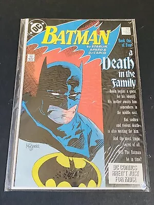 Buy Batman #426. DC - Dec 1988. A Death In The Family Chapter 1. • 31.60£