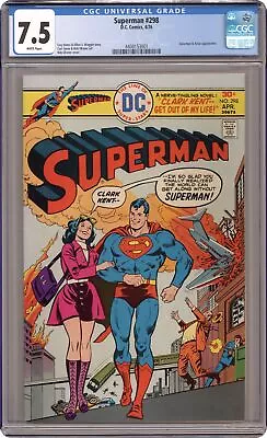 Buy Superman #298 CGC 7.5 1976 4408153001 • 32.78£