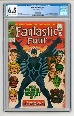 Buy Fantastic Four #46 CGC 6.5 First Black Bolt • 295£