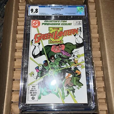 Buy  GREEN LANTERN CORPS #201  CGC 9.8 - WHITE PAGES - 1st App KILOWOG • 237.14£
