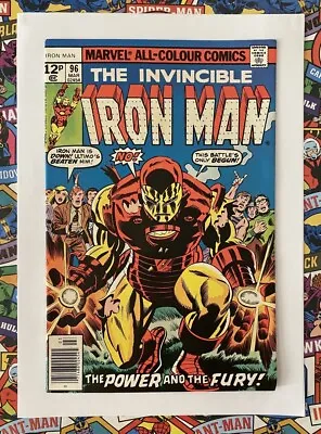 Buy IRON MAN #96 - MAR 1977 - 1st GUARDSMAN APPEARANCE! - NM- (9.2) PENCE/NEWSSTAND • 16.99£