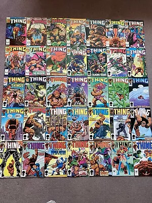 Buy 35 X The THING #2 To #36 Lot Of Marvel Comics Excellent Condition  • 60£