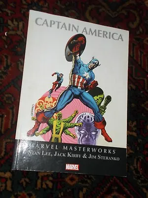 Buy Marvel Masterworks Captain America Vol. 3 # 101-113 Pbk Steranko Kirby Lee • 25.99£
