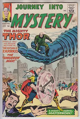 Buy Journey Into Mystery # 101  Fn 6.0  Jack Kirby Cover & Story  Pence  1964 • 109.95£