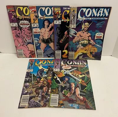 Buy Lot Of 6 Conan The Barbarian Vintage Marvel Comics F/VG+ 245, 248, 250-252, 256 • 11.85£
