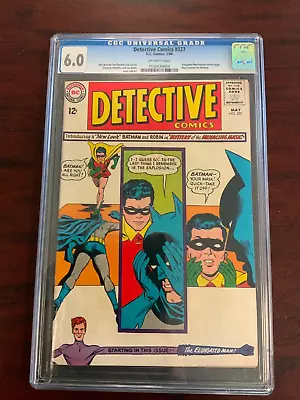 Buy Detective Comics #327 Cgc 6.0 1964  New Costume New Logo Batman Dc Ow • 139.91£