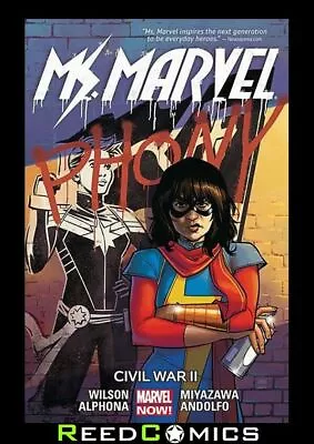 Buy MS MARVEL VOLUME 6 CIVIL WAR II GRAPHIC NOVEL New Paperback Collect (2015) #7-12 • 13.99£