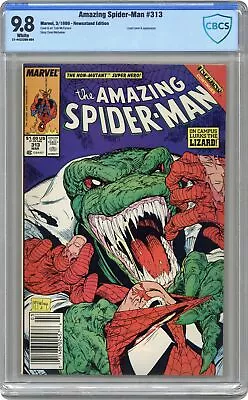 Buy Amazing Spider-Man #313D CBCS 9.8 Newsstand 1989 21-4432269-004 • 325.42£