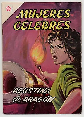 Buy MUJERES CELEBRES #25 Agustina De Aragón, Novaro Mexican Comic 1963 • 9.55£
