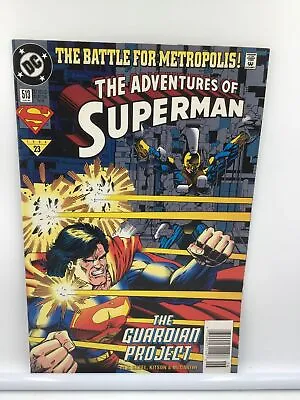 Buy 1994 DC Comics The Battle For Metropolis Adventures Of Superman #513 Comic Book • 4.81£