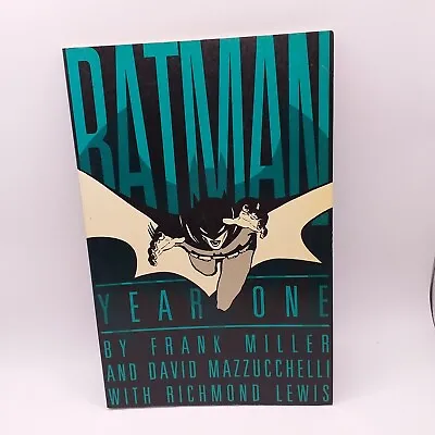 Buy BATMAN Year One (1988) 1ST EDITION Titan Graphic By Miller & Mazzuchelli (H18) • 7.99£