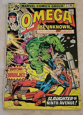 Buy Omega The Unknown #2  1976 Marvel Comics Hulk Cover • 8.36£