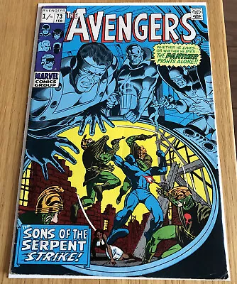 Buy The Avengers #73 The Sons Of The Serpent Strike! Feb 1970 & Bagged • 15.97£