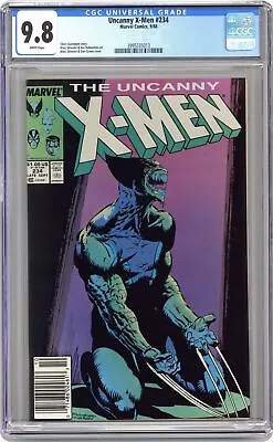 Buy Uncanny X-Men #234D CGC 9.8 Newsstand 1988 3995335013 • 494.63£