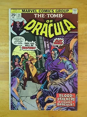 Buy Tomb Of Dracula #25 - Marvel 1974 - 1st App Hannibal King - Wolfman/Colan/Palmer • 29.79£