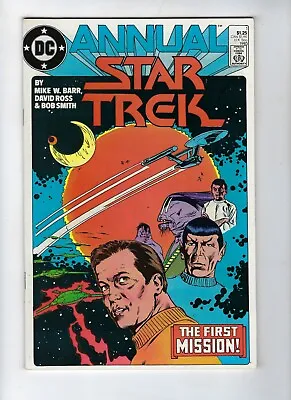 Buy STAR TREK ANNUAL # 1 DC Comics The First Mission, 1985 NM • 8.95£