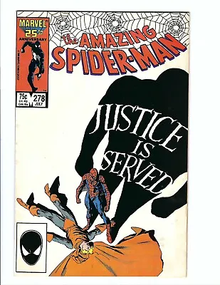Buy Amazing Spider-Man 278, VF+ 8.5, Marvel 1986, Hobgoblin, Death Of Wraith 🕷️🎃 • 8.91£
