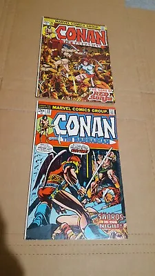 Buy Lot Of 2 Conan The Barbarian Books, #23 1973 In Vg Cond., #24 1973 In Vg Cond. • 138.30£