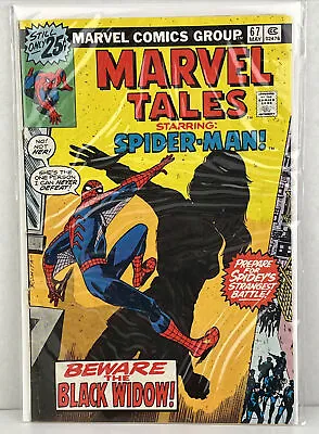 Buy MARVEL COMICS MARVEL TALES Starring SPIDER-MAN #67 - VARIANT BLACK WIDOW • 15.93£