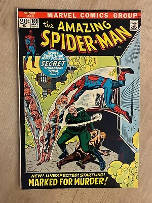 Buy The Amazing Spiderman #108 - May 1972 - Vol.1 - Minor Key - (7221) • 34.18£